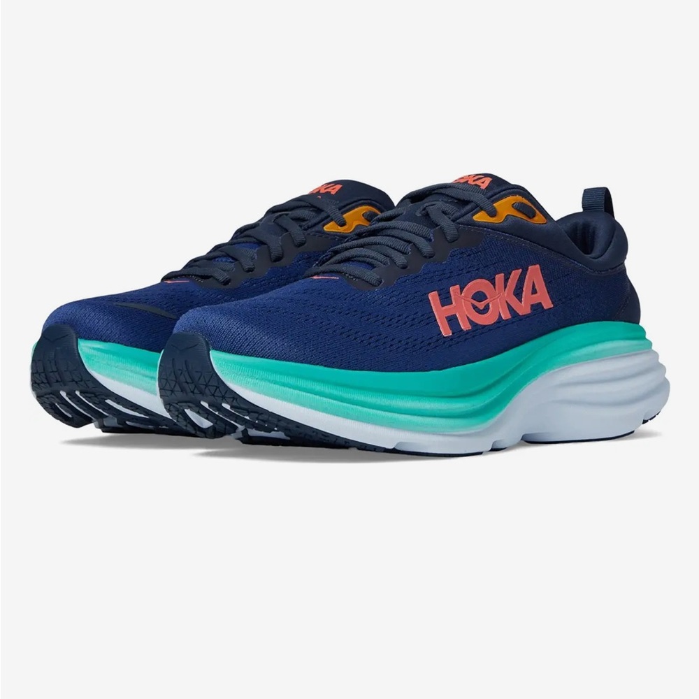 Hoka Bondi 8 Outerspace/Bellwether blue